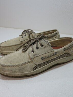 Sperry Top-Sider Men's Suede Comfortable Deck Boat Shoe Size 12M